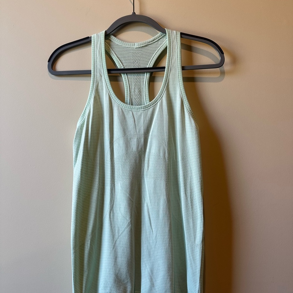 Lululemon Mint Green Racerback Tank Sz 6